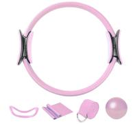 Générique Ensemble D'anneaux De Pilates,Kit Essentiels De Pilates pour Le Fitness,Pilates Ring Fitness Trainer,Bandes De Résistance À Anneaux De Balle De Yoga pour Tonifier Les Bras Et Les Jambes