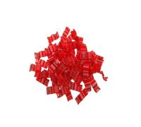 Générique Ensemble de 10 pièces 2,7 mm 3 mm 4 mm 4,5 mm Pigeon Pigeon Perroquet Jambe Anneau Petit Oiseau Pied Pince Anneau(Red,4mm)