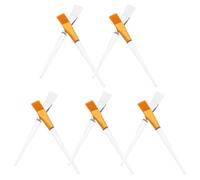 Générique Ensemble de 10 Pinceaux pour Masque Visage en Nylon et Plastique, Applicateurs Doux et Faciles à Nettoyer, Accessoires Maquillage pour Soins du Visage et DIY