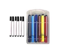 Générique Ensemble de 18 stylos robot de dessin, stylo 3D Doodler avec 6 stylos robot de dessin et 12 stylo de coloriage, crayons de recharge pour toutes les machines de peinture pour enfant