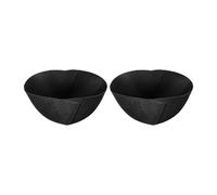 Générique Ensemble de 2 Inserts de Jardinière Suspendus Pratiques et Décoratifs en Fibre pour Pots de Fleurs D'extérieur, Diameter 12 Pouces