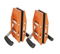 Générique Ensemble de 2 Pinces de Serrage sans Joint - Pince Magique pour soulever et Transporter des Dalles de Quartz, Granit, marbre et carrelage - Outil de manutention Robuste à Ciseaux (Couleur :