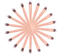 Générique Ensemble de 24 Pinceaux à Maquillage Double Tête Yeux Manche Long en Aluminium Doré Pinceaux pour Fard à Paupières Contour du Nez et Surligneur Outil Professionnel pour