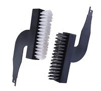 Générique Ensemble de 4 Pièces Comprenant Une Brosse de Scie, Une Brosse Métallique, Une Brosse En Nylon et Un Grattoir, avec Des Composants, Ensemble 2 pièces