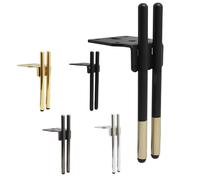 Générique Ensemble De 4 Pieds De Rechange en Métal pour Meubles Pieds De Canapé, Commode, Meuble TV, Table Basse, avec Vis, Pied De Support Central Bureau(Argent,15cm)