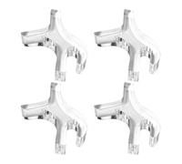 Générique Ensemble de 4 Plaques de Cuisson Empilables, Séparateurs Faciles à Utiliser pour La Préparation de Repas, de Barbecues et de Gâteaux.