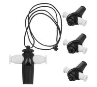 Générique Ensemble De 4 Sifflets De Samba Multicolores Pour Entraîneurs Et Arbitres, Sifflets En Plastique Pour Spectacles De Danse De Football, Instrument De Musique