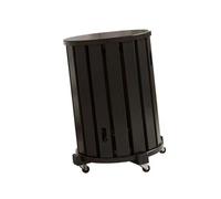 Générique Ensemble de 4 tabourets empilables en Bois, Tables d'appoint gigognes, Tabouret de Bar Rond Portable, for Chevet, Salon, Salle d'ordinateur, Bureau(Color 3)