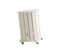 Générique Ensemble de 4 tabourets empilables en Bois, Tables d'appoint gigognes, Tabouret de Bar Rond Portable, for Chevet, Salon, Salle d'ordinateur, Bureau(Color 4)