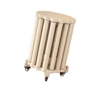 Générique Ensemble de 4 tabourets empilables en Bois, Tables d'appoint gigognes, Tabouret de Maquillage avec roulettes, Gain de Place for Chambre à Coucher, Salle de Classe, Salon(Color 1)