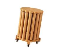 Générique Ensemble de 4 tabourets empilables en Bois, Tables d'appoint gigognes, Tabouret de Maquillage avec roulettes, Gain de Place for Chambre à Coucher, Salle de Classe, Salon(Color 3)