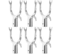 Générique Ensemble de 6 Supports pour Branches en Alliage D'aluminium, Tuteurs de Jardin Multifonction, Résistants la Neige, Accessoires pour Plantes et Vergers, Outils de Fixation