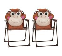 Générique Ensemble de Bistro avec Parasol pour Enfants 3 pcs Marron,Meubles, Mobilier de Jardin, Salons de Jardin, Brun (Poids 5.1KG)