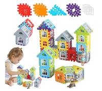 Générique Ensemble de Blocs de Construction Jouets éducatifs préscolaires emboîtables Blocs de Construction de nouveauté Développement de l'intelligence Kit d'apprentissage créatif Tout-Petits G