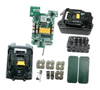 Générique Ensemble de boîtier de Batterie pour Les projets de réparation de Batterie d ' Outils 18 V, avec Port d ' Alimentation de Type C, Carte PCB et Conception de
