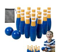 Générique Ensemble de Bowling pour en Plein air - Kit de Bowling pour en Plein air | Mini Jeu avec Sac en Filet à Cordon Carnavals, soirées de Jeux en Famille, activités d'intérieur et fêtes