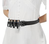 Générique Ensemble de ceinture Renaissance, ceinture d'alchimie Renaissance, Ceinture Alchimie Renaissance réglable, Costumes Renaissance polyvalents pour fêtes, jeux de rôle