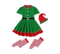 Générique Ensemble de Costume de de Noël,Robe Classique Du Père Noël Vacances D'Hiver | Ensemble de Cosplay de de pour - Pour Théâtre Scène Spectacle Événement Scolaire
