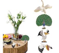 Générique Ensemble de Costumes d'ailes d'ange et de Diable, Demi-Ailes en Plumes Faites à la Main avec Bande élastique, Ailes de Cosplay d'halloween réglables avec Bandeau Halo pour Adultes et