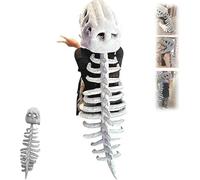 Générique Ensemble de costumes de squelettes de dinosaure réaliste, tenue de squelette monstre, ensemble de costumes squelettes de dinosaure réaliste Bonezilla.,1 Pcs