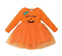 Générique Ensemble De Costumes d'halloween pour Enfants, Bebe Halloween Deguisement Fille Mon 1Er Halloween DéGuisement SorcièRe Costume BéBé 2 Ans Ensemble De Vetement Fille 2 Ans VêTements