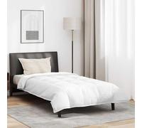 Générique Ensemble de Couette avec Oreiller 2 pcs Blanc 135 x 220 cm Bas,Maison & Jardin,Linge,Literie-3376349