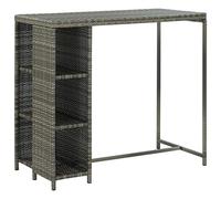 Générique Ensemble de de Jardin 5 pcs et Coussins Résine tressée Gris,Meubles,Mobilier de Jardin,Salons de Jardin,Gris,32.4KG,3064915