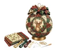 Générique Ensemble de décorations de Noël à fabriquer soi-même avec, E S | Format d ' assemblage pratique, feuille d ' instructions en chinois, composants répertoriés pour le projet d ' ornement