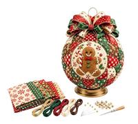 Générique Ensemble de décorations de Noël à fabriquer soi-même avec, F S | Format d ' assemblage pratique, feuille d ' instructions en chinois, composants répertoriés pour le projet d ' ornement