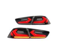 Générique Ensemble de feux arrière Feu pour arrière LED pour X 2008 - 2020, avec frein pour virage séquentiel inversé, feux de signalisation, 4 pièces