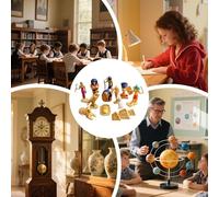 Générique Ensemble De Figurine Égyptienne De 12 | Statues Miniatures en PVC pour Et Adultes, Le Jouet Éducatif pour Le Jeu Domicile, Les Projets Scolaires Et L'apprentissage Cognitif, L'histoi