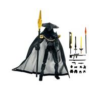 Générique Ensemble De Figurines d'action - 13,5 Cm | Articulée Multi-articulée Imprimée en 3D avec des Armes De Chapeau De Cape Et des Formes De Main | Jouet D'épéiste Errant À Collectionner pour L'