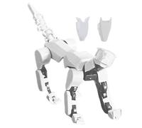 Générique Ensemble de Figurines d'action 3, Titan 13, Jouet Robot Mobile Multi-articulé imprimé en, Chien Robot factice 13, Figurine d'action de Chien Robot, Amusants pour décorations de Bureau