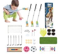 Générique Ensemble De Golf - Amusant pour Tout-Petit | Club Léger avec Accessoires Idéal L'entraînement Sportif Précoce, Le Jeu en Plein Air Et Développement des Habiletés Motrices