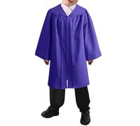 Générique Ensemble de Graduation pour Enfants Filles Garçons Robe Casquette Pompon Breloques Maternelle Préscolaire Costume Scolaire et Soirée