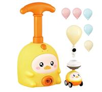 Générique Ensemble de Jouet Lanceur de Ballon - Courseur Ludique et Éducatif | Voiture de Course Gonflable avec Pompe,pour Garçons Maternelle et Divertissement Anniversaire Fête Jardin École