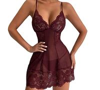 Générique Ensemble de Lingerie Culotte et Lingerie Soutien-Gorge Femmes sous-vêtements Jumpsuit Lingerie Dentelle Mode Sexy Pyjama Sexy Jarretière Ensembles de vêtements