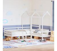 Générique Ensemble de lit de Jour et de Banc et Toit sans Matelas Blanc,Meubles, Lits & Accessoires, Lits & Cadres de lit,3282207