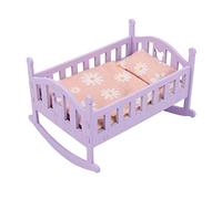 Générique Ensemble de Meubles de Chambre pour Poupée Mannequin de 16 Cm avec Lit et Accessoires, Idéal pour Créer Une Scène de Jeu de Rôle.