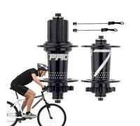 Générique Ensemble de moyeux Roue - Light Weight vélo, Easy to Install, dégagement, Rapide Moyeu roulement Universel, pièces raccords d'essieu | Multipurpose Outdoor Indoor Utility Stylish Ergonomic