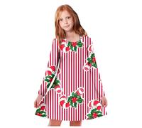 Générique Ensemble de Noël pour Bébé Fille 0-24 Mois, BéBé Filles Robe De NoëL Rouge Costume Noel Bebe Fille Pull Noel Bebe Robe | Enfant Bébés Filles C'est Mon 1er / 2ème Anniversaire Princesse