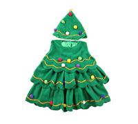 Générique Ensemble de Noël pour Bébé Fille 0-24 Mois, Robe De NoëL Fillette Robes VêTements BéBé Robe à Manches Longues pour | MèRe DéGuisement SoiréE