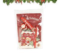 Générique Ensemble De Papeterie Pour Filles Petit Carnet De Noël Avec Stylo | Père Noël Pour La Prise De Notes, L'Écriture, Les Élèves, L'École, La Maison, La Salle De Classe, L'Étude et La Fête