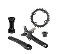 Générique Ensemble de pédalier VTT 104BCD | Plateau rond ou ovale étroit et large