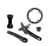 Générique Ensemble de pédalier VTT 104BCD | Plateau rond ou ovale étroit et large