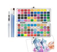 Générique Ensemble de peinture aquarelle, peinture aquarelle Portable