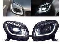 Générique Ensemble De Phares Voiture Feux Jour Route Croisement Pour Smart 453 Pour Fortwo Pour Forfour 2015-2019(Normal)