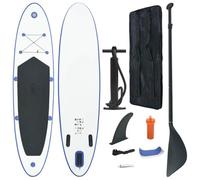 Générique Ensemble de Planches Sup gonflables Bleu et Blanc,Équipements Sportifs, Loisirs de Plein air, Plaisance & Sports Nautiques, Surf, Paddleboards, Bleu (Poids 13.8KG)