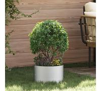 Générique Ensemble de Pots en Métal Gris Galvanisé Métal galvanisé Moyenne,Pots & Cache-Pots,5.3KG-873603