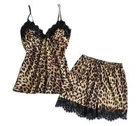Générique Ensemble De Pyjama Femme Vêtements De Nuit Saint Valentin Ensemble Pyjama Short Pyjamas Femme Pas Cher sans Manches Short Pyjama Femme Coton